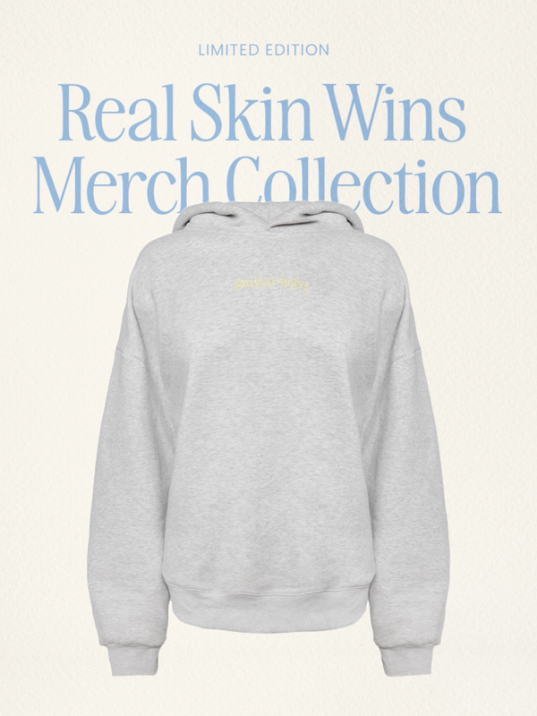 Real Skin Wins - Oversized Hoodie