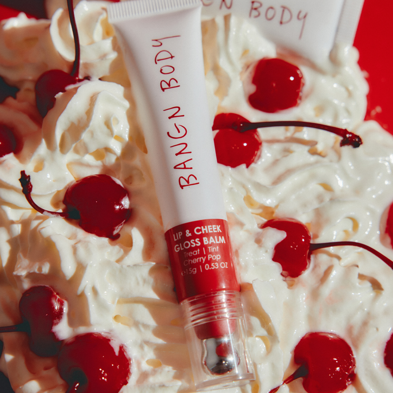 LIP & CHEEK GLOSS BALM - CHERRY POP