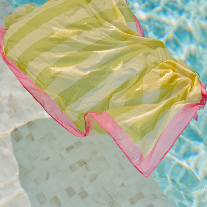 Poolside Sarong - Yellow