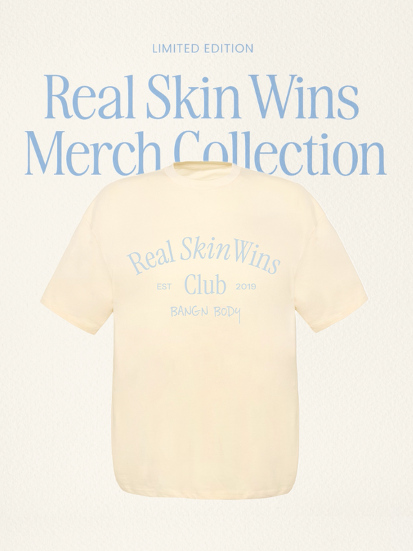 Real Skin Wins - Oversized T-shirt