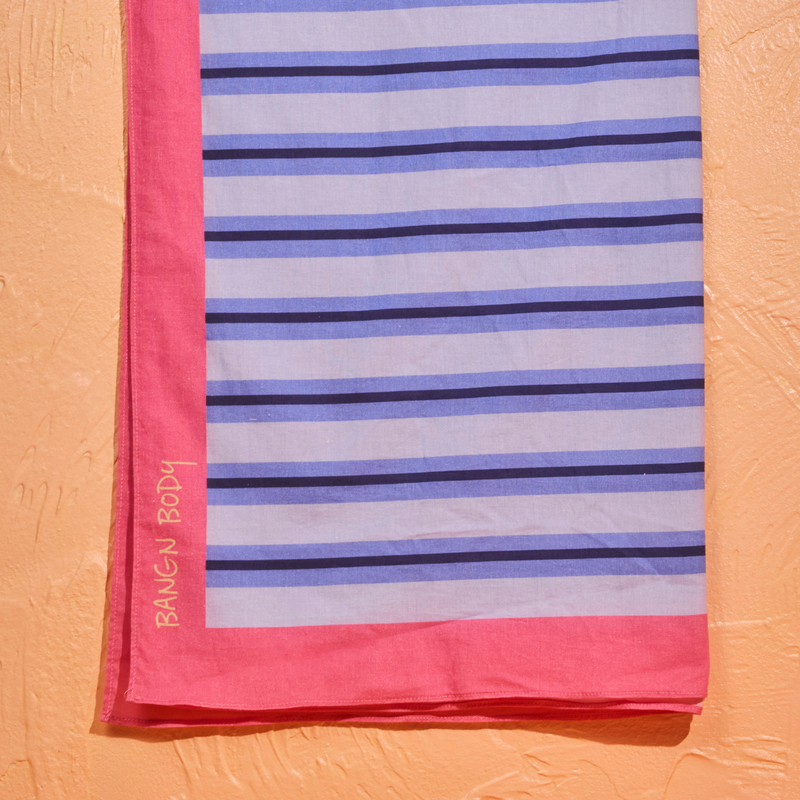 Poolside Sarong - Blue