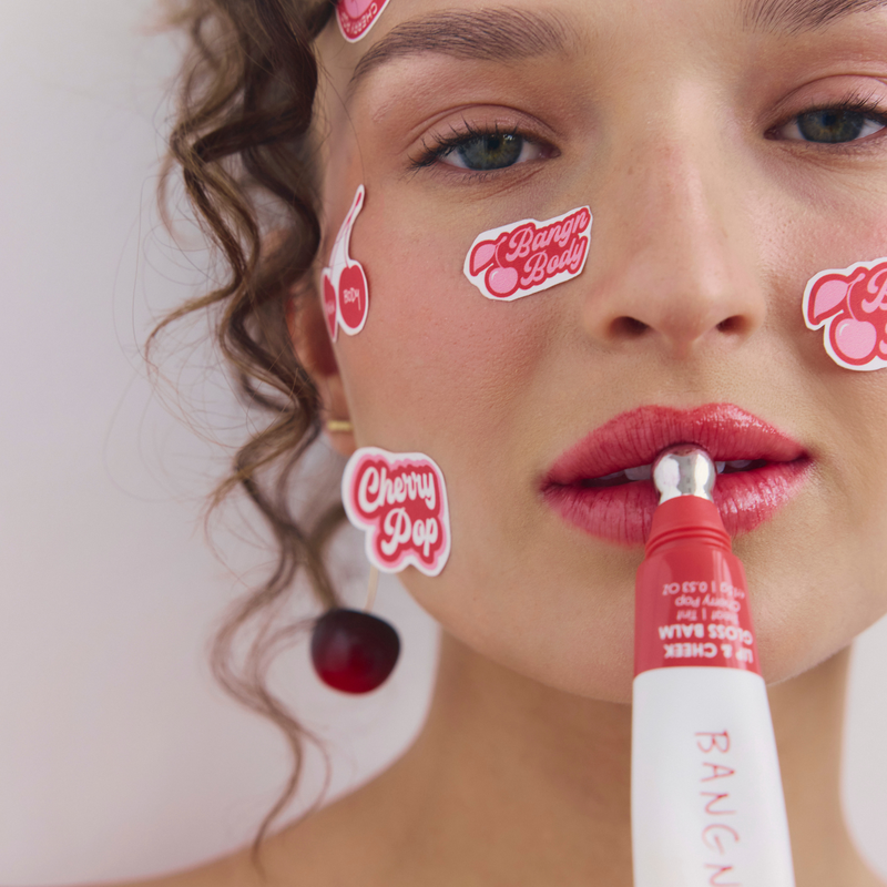 LIP & CHEEK GLOSS BALM - CHERRY POP