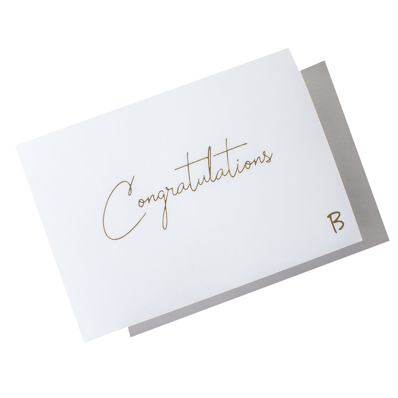 Embossed 'Congratulations' (A6)